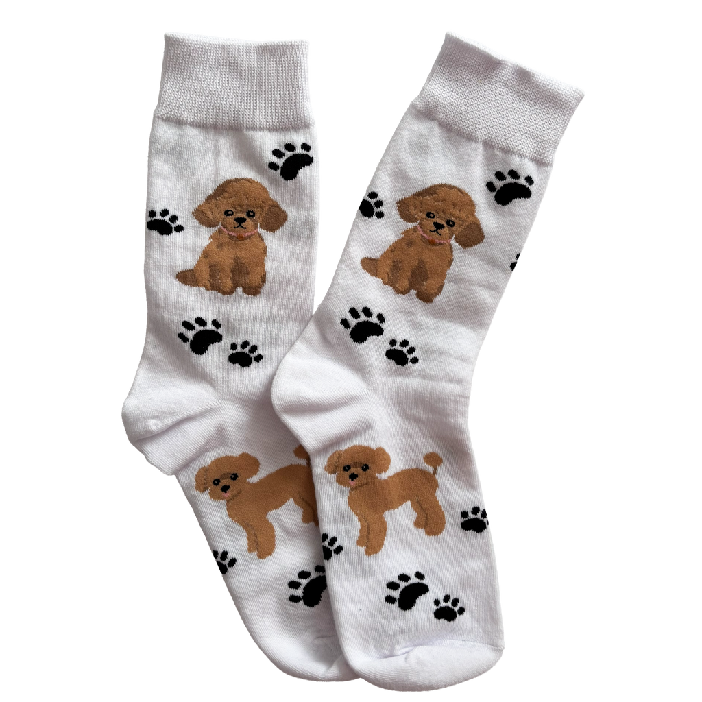 Calcetines Largos de Perro Caniche
