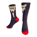 Calcetines Largos de Gato con Corbata