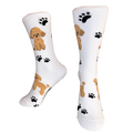 Calcetines Largos de Perro Caniche