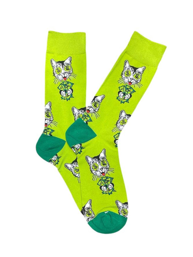 Calcetines Largos de Gato Dolar