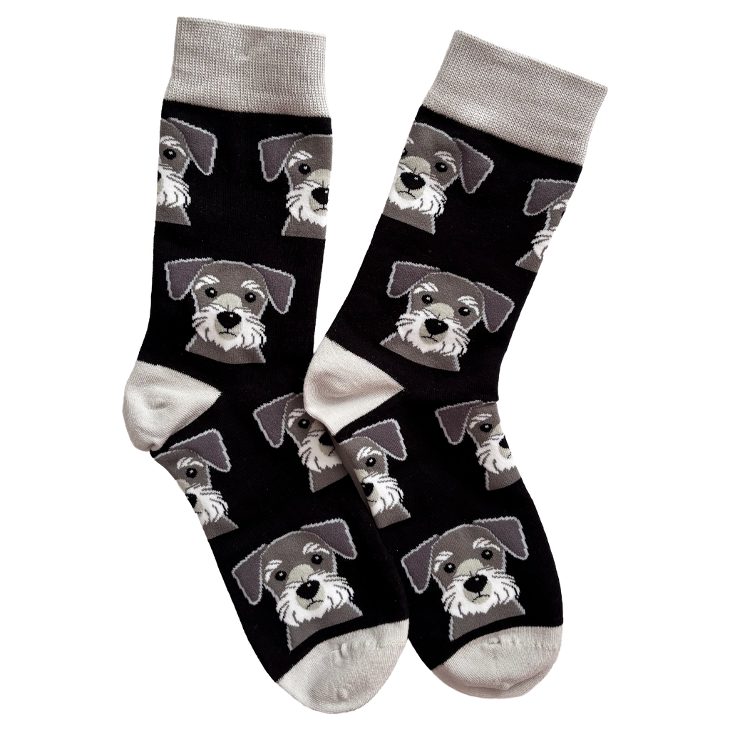 Calcetines Largos de Perro Schnauzer miniatura
