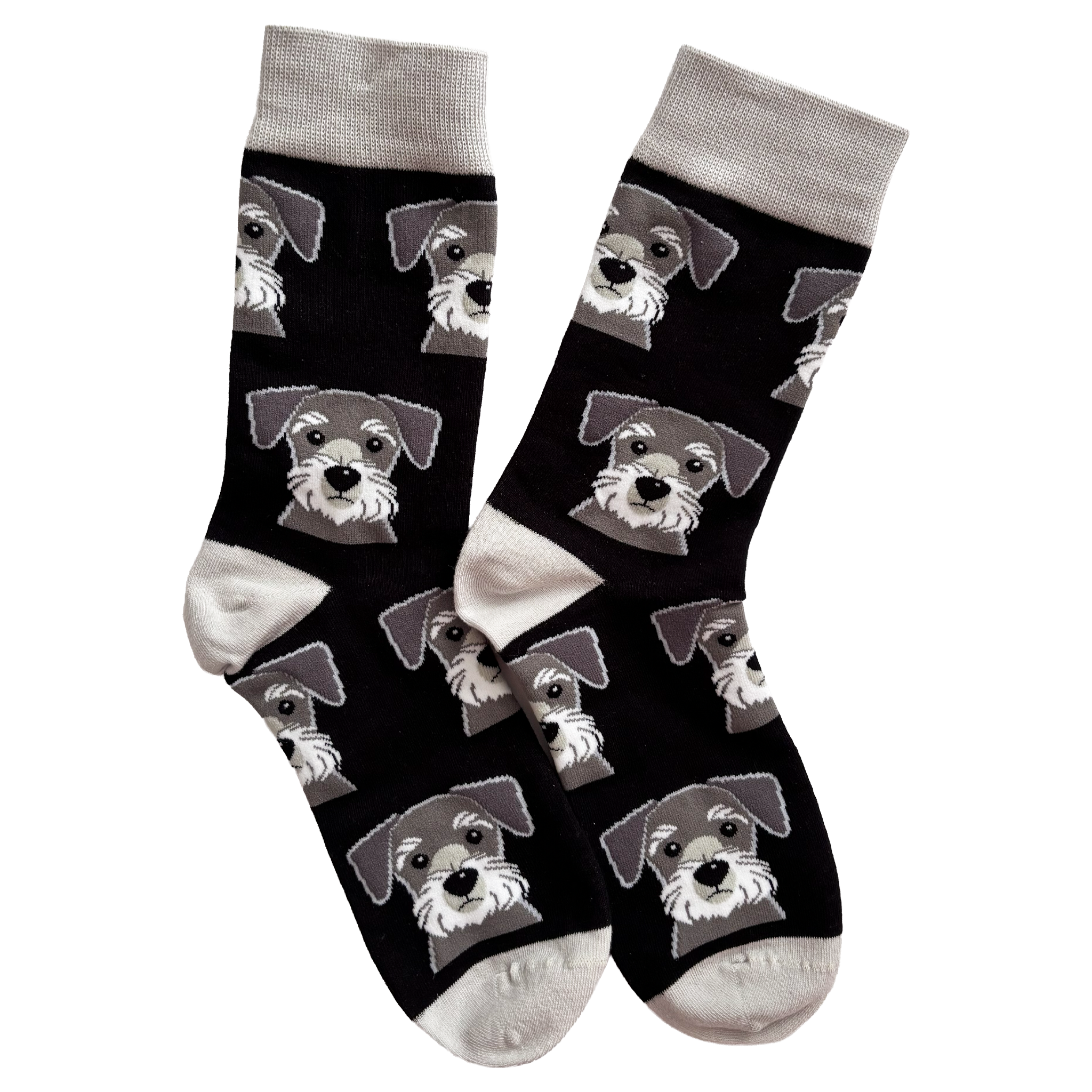 Calcetines Largos de Perro Schnauzer miniatura