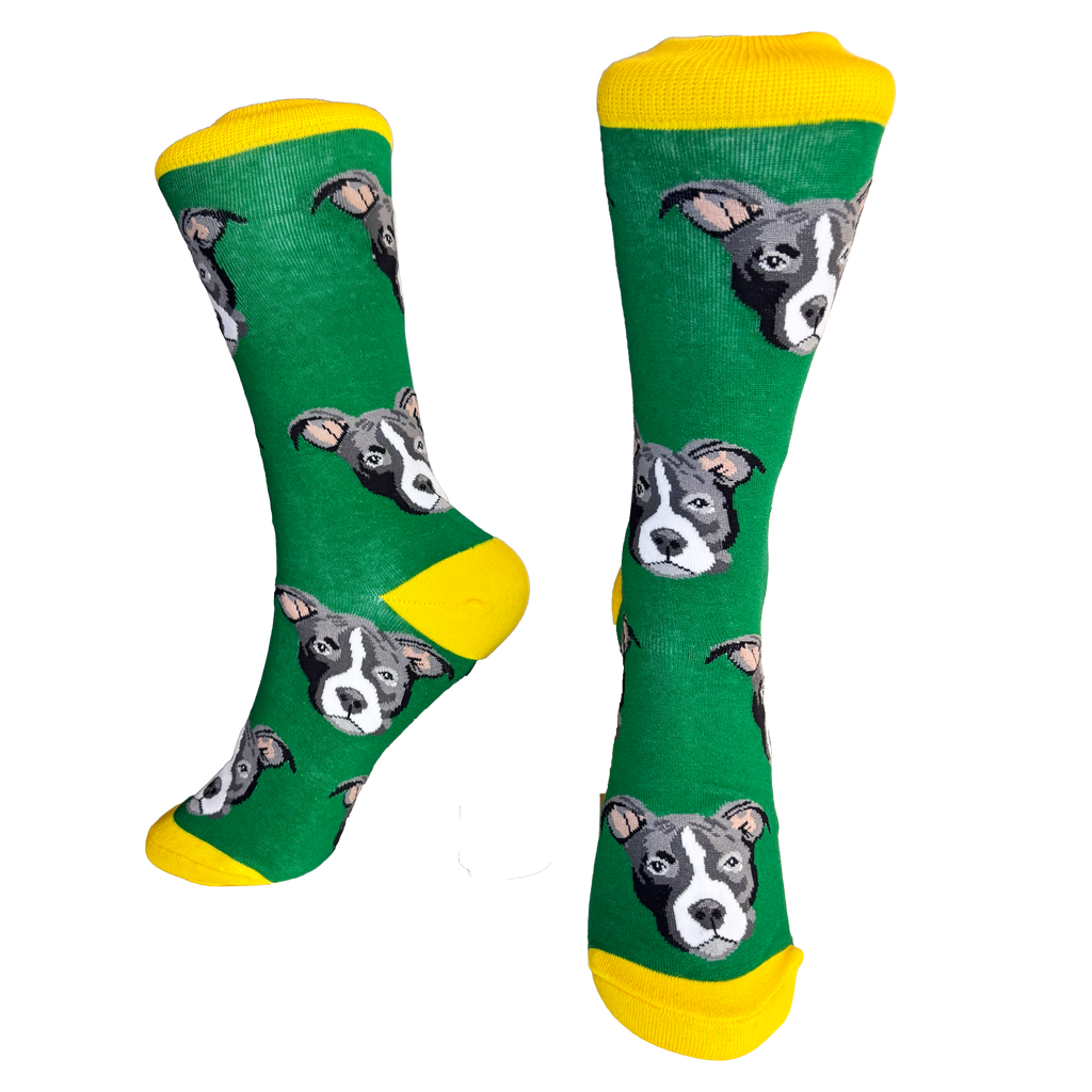 Calcetines Largos de Perro Pitbull Terrier