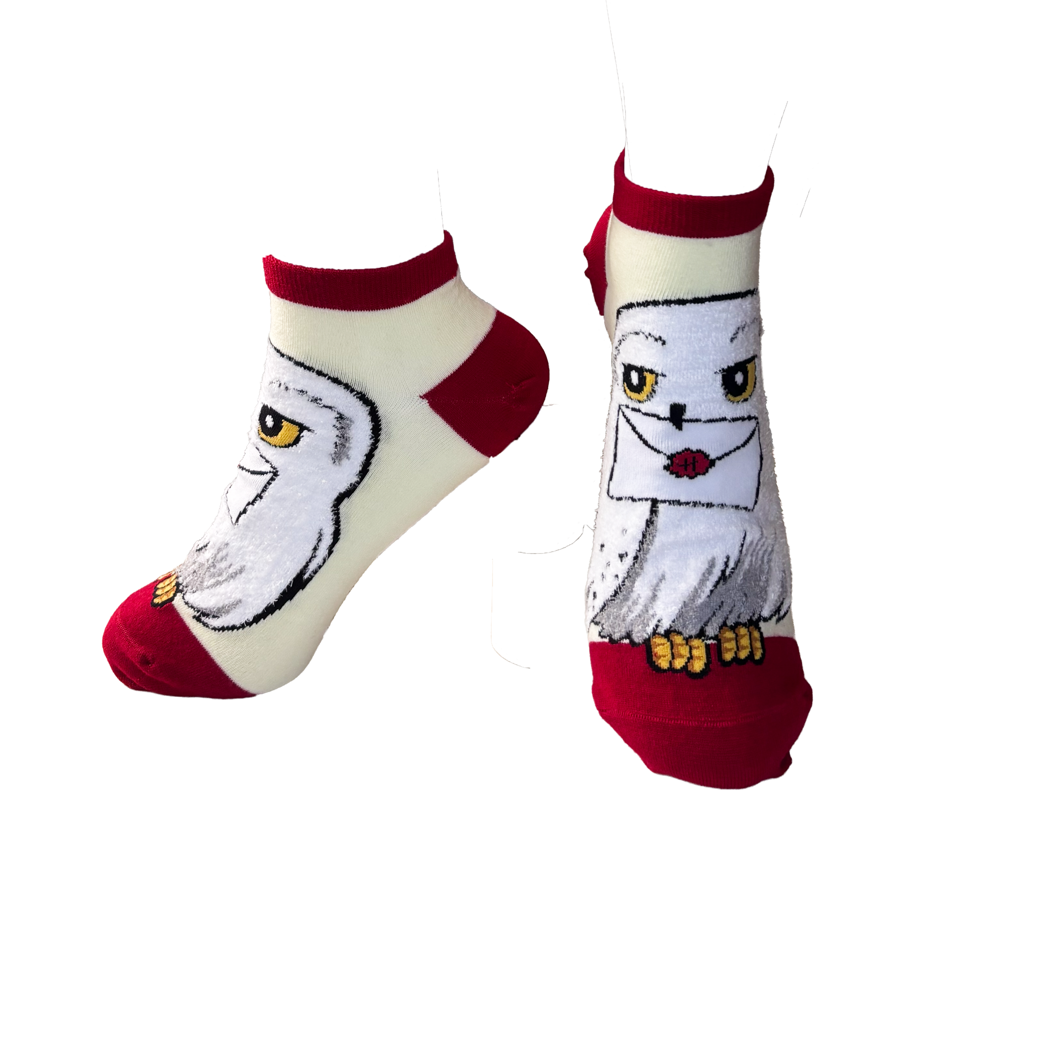 Calcetines Cortos de Lechuza Hedwig Harry Potter