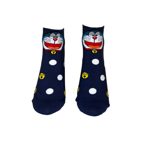 Calcetines Cortos de Doraemon el Gato Cósmico