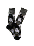 Calcetines de Gatos Geométricos