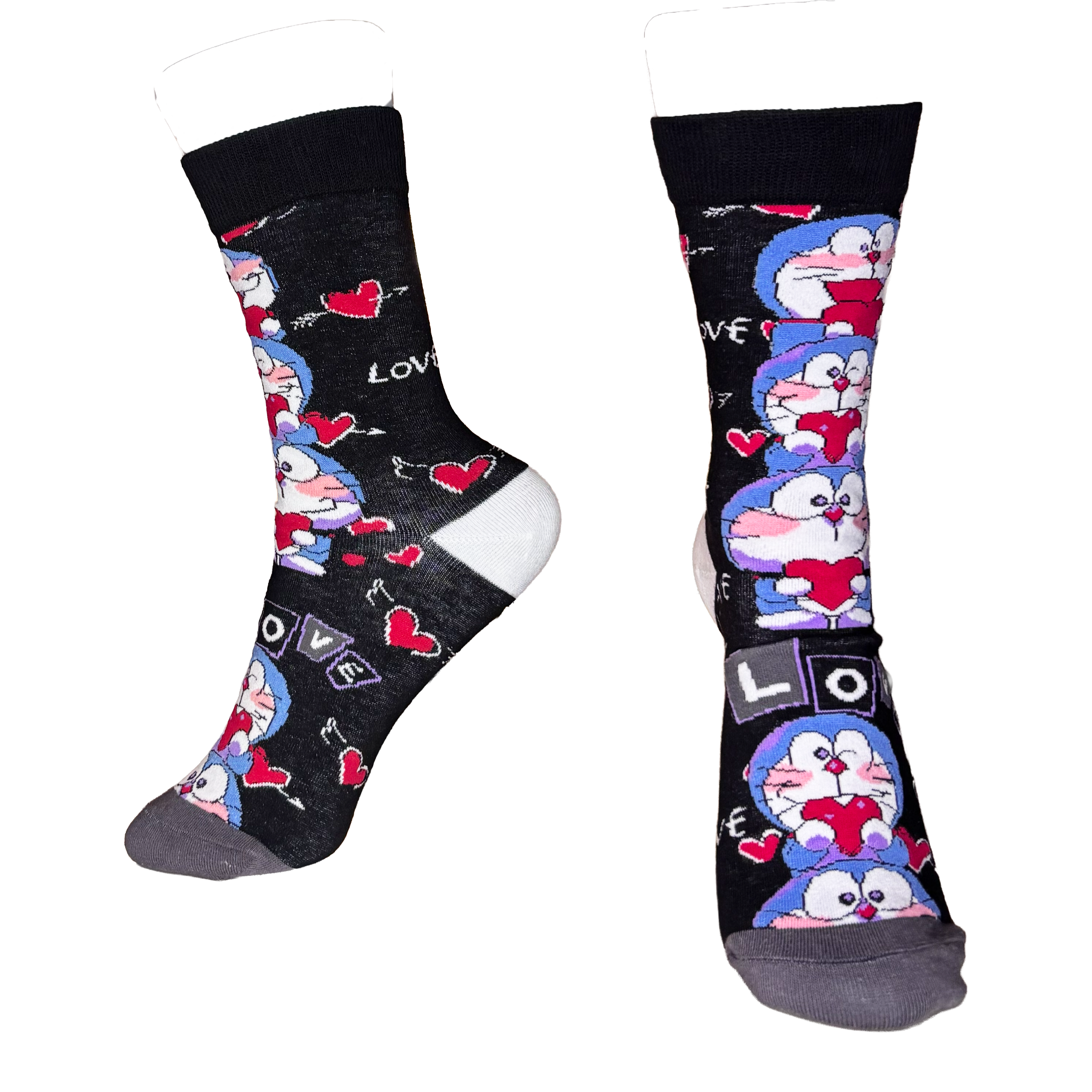 Calcetines Media Caña Doraemon el Gato Cósmico
