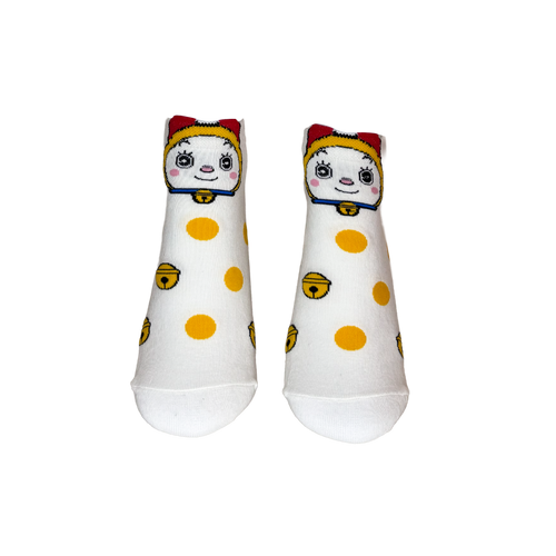 Calcetines Cortos de Doraemon el Gato Cósmico