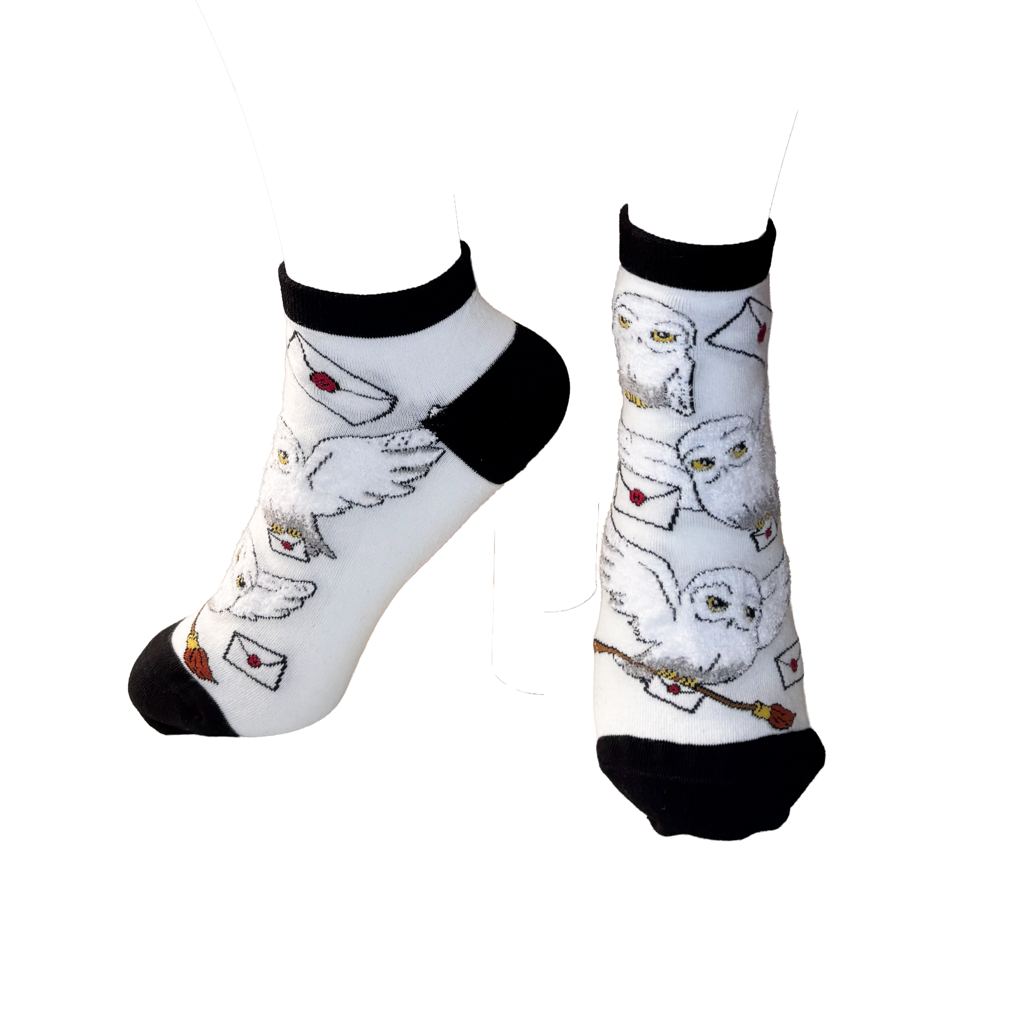 Calcetines Cortos de Lechuza Hedwig Harry Potter