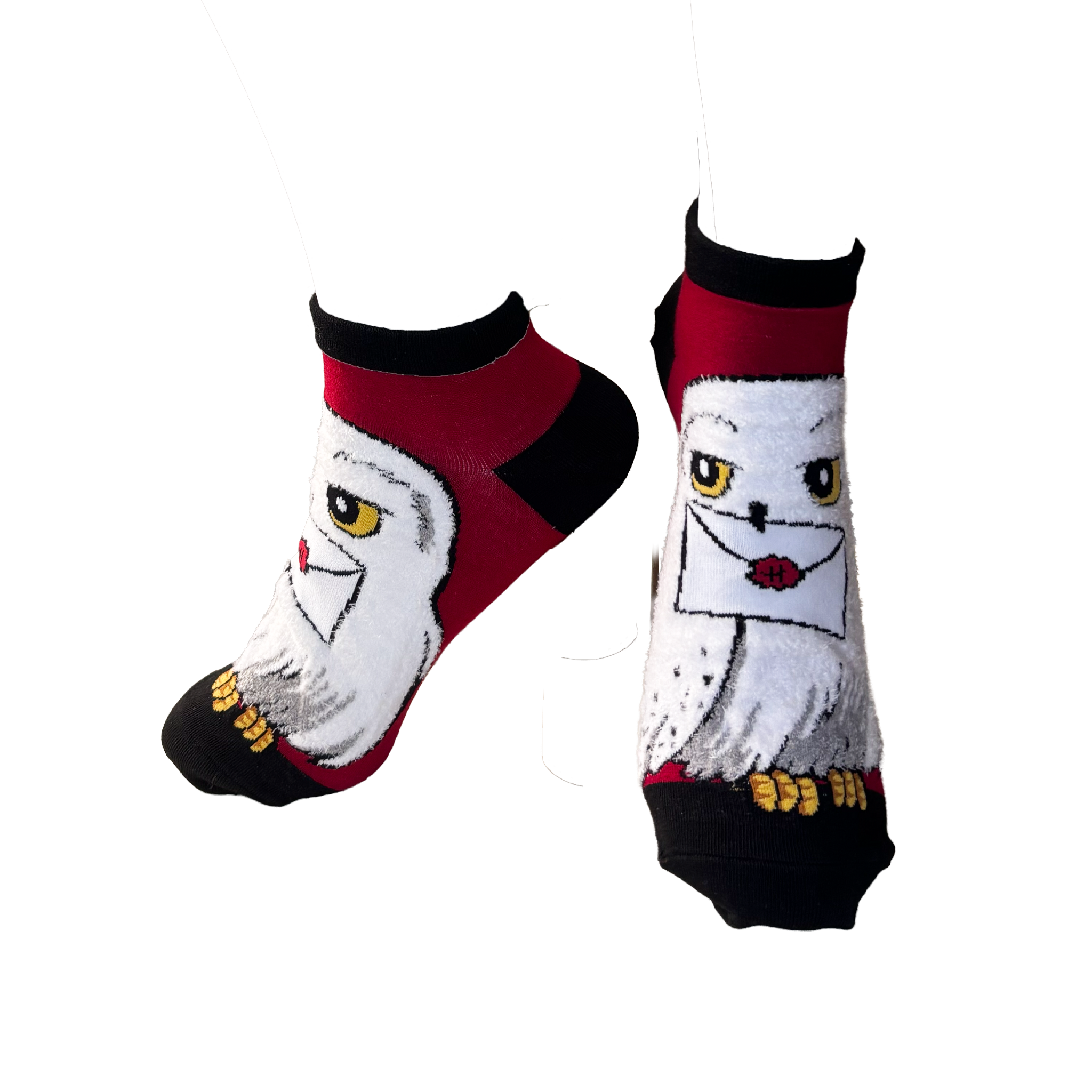 Calcetines Cortos de Lechuza Hedwig Harry Potter