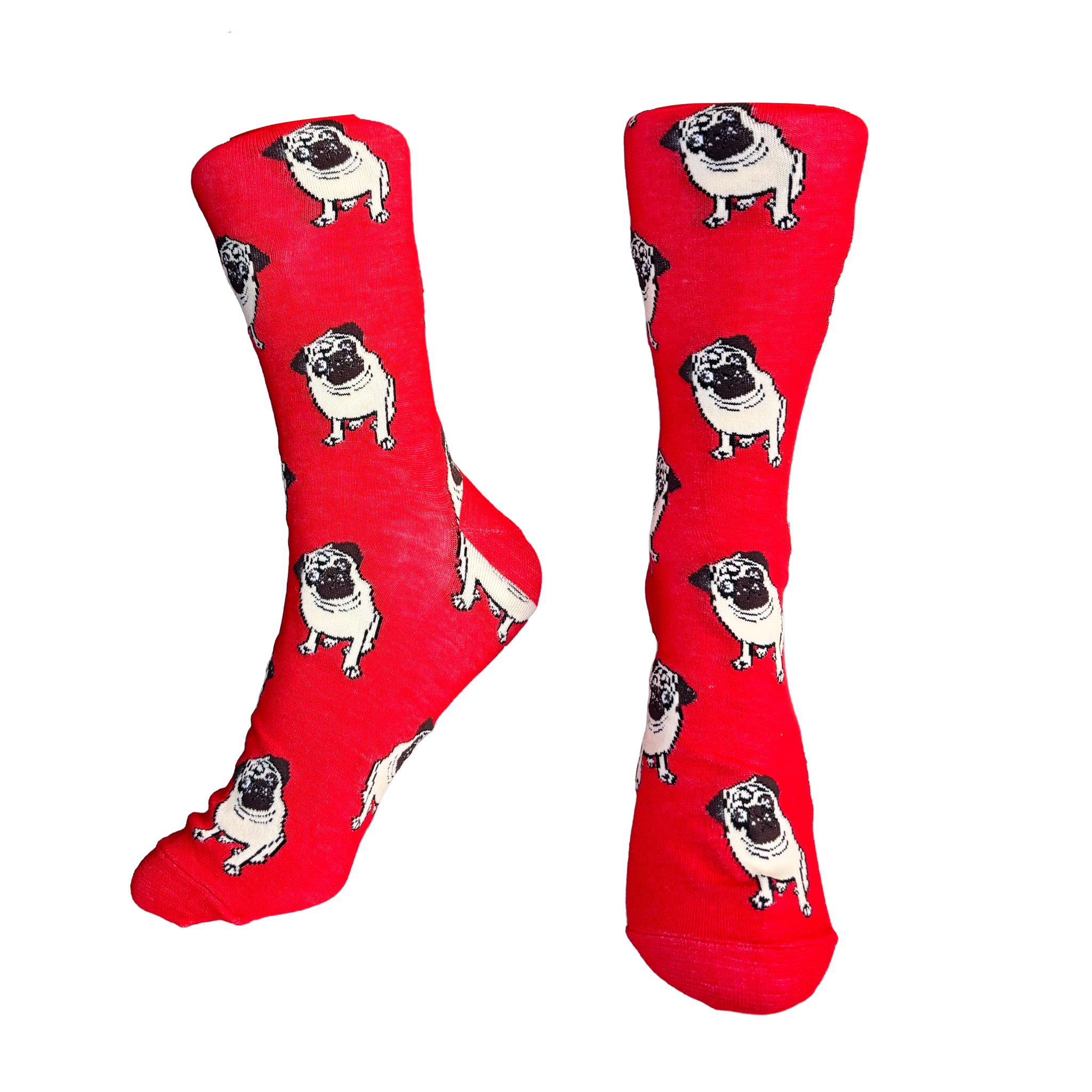 Calcetines Largos de Perros Pug