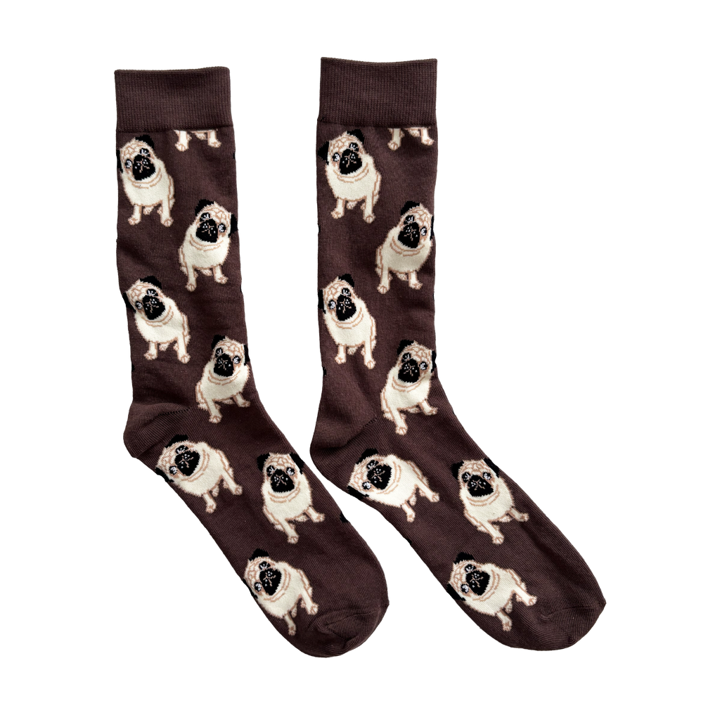 Calcetines Largos de Perros Pug
