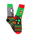 Calcetines Largos Asimétricos de Colores y Ojos