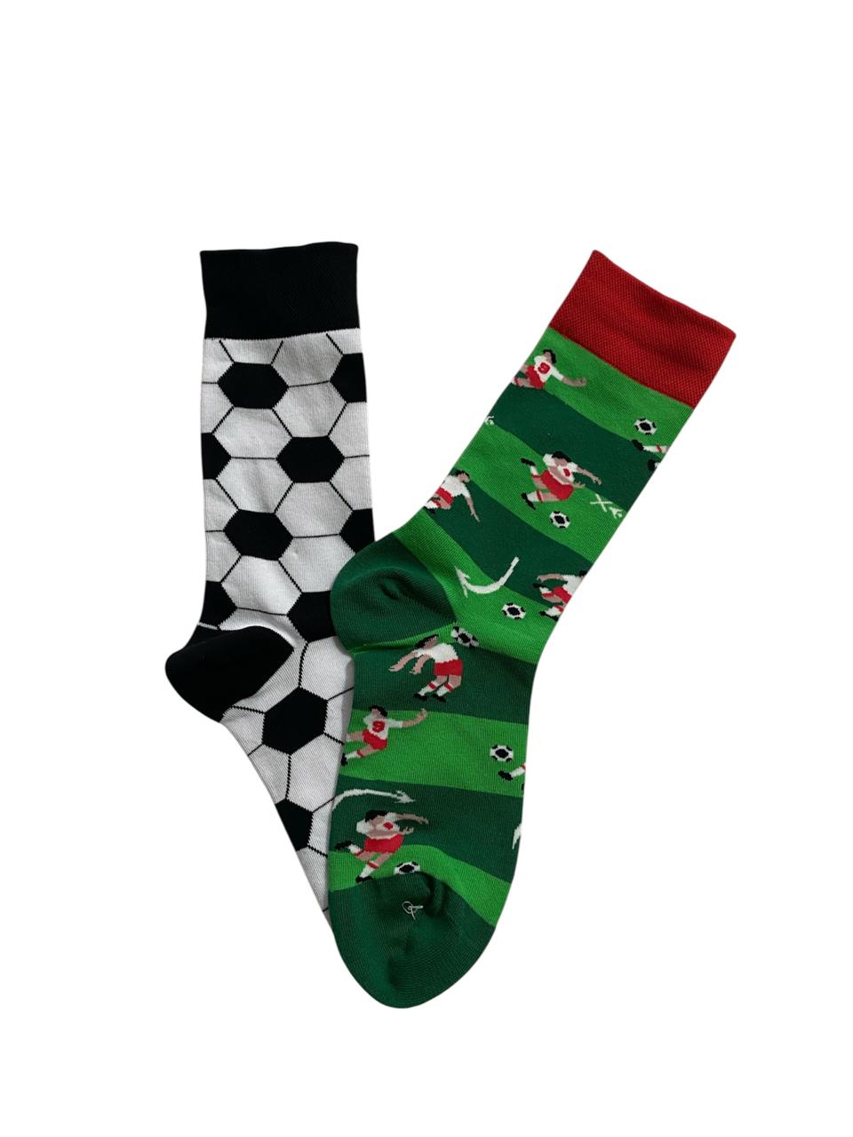 Calcetines Largos Asimétricos de Fútbol